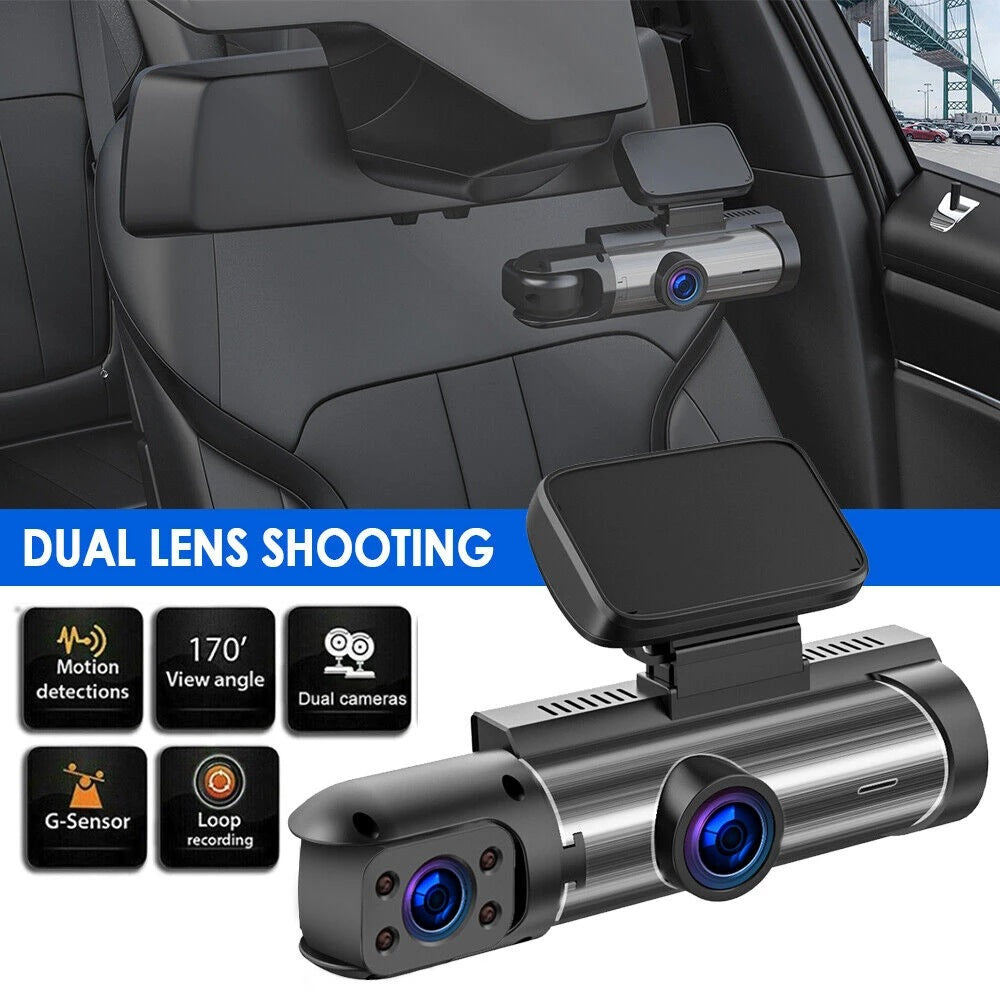 Dashcam Pro dual lens dropping feature