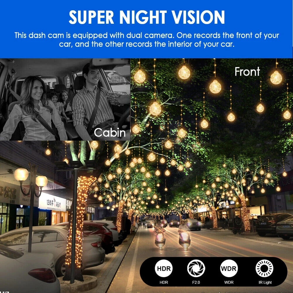 Dashcam Pro super nachtzicht functionaliteit