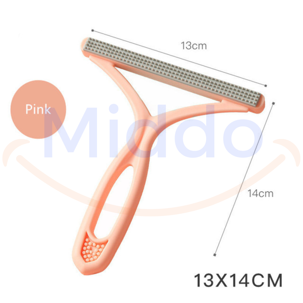 HairAway haarverwijderaar in roze met afmetingen
