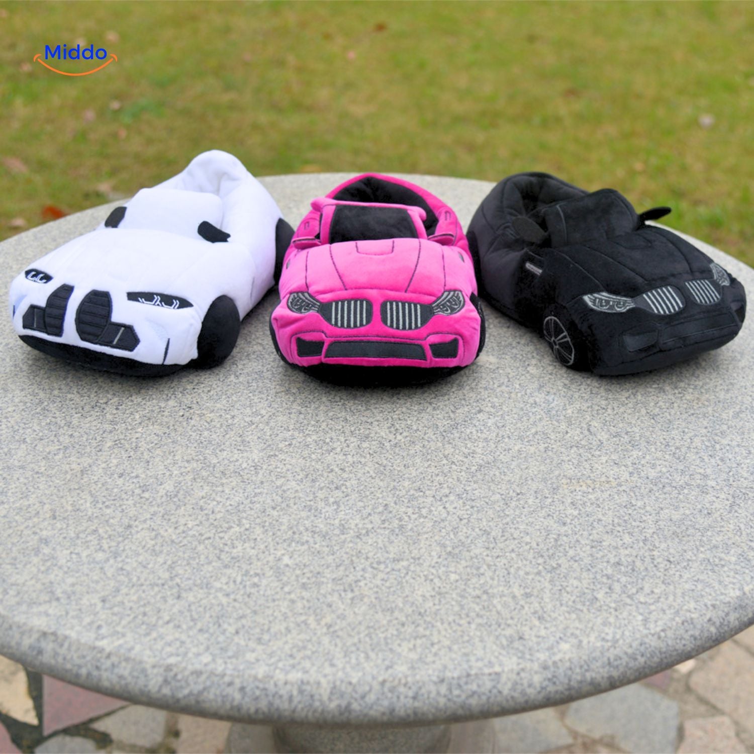 RaceGlide Slippers pink auto schoenen voor thuis