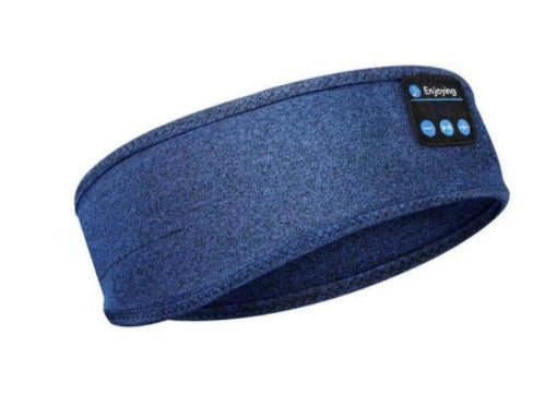 Blauwe Sleepband met Bluetooth en bedieningselementen voor muziek