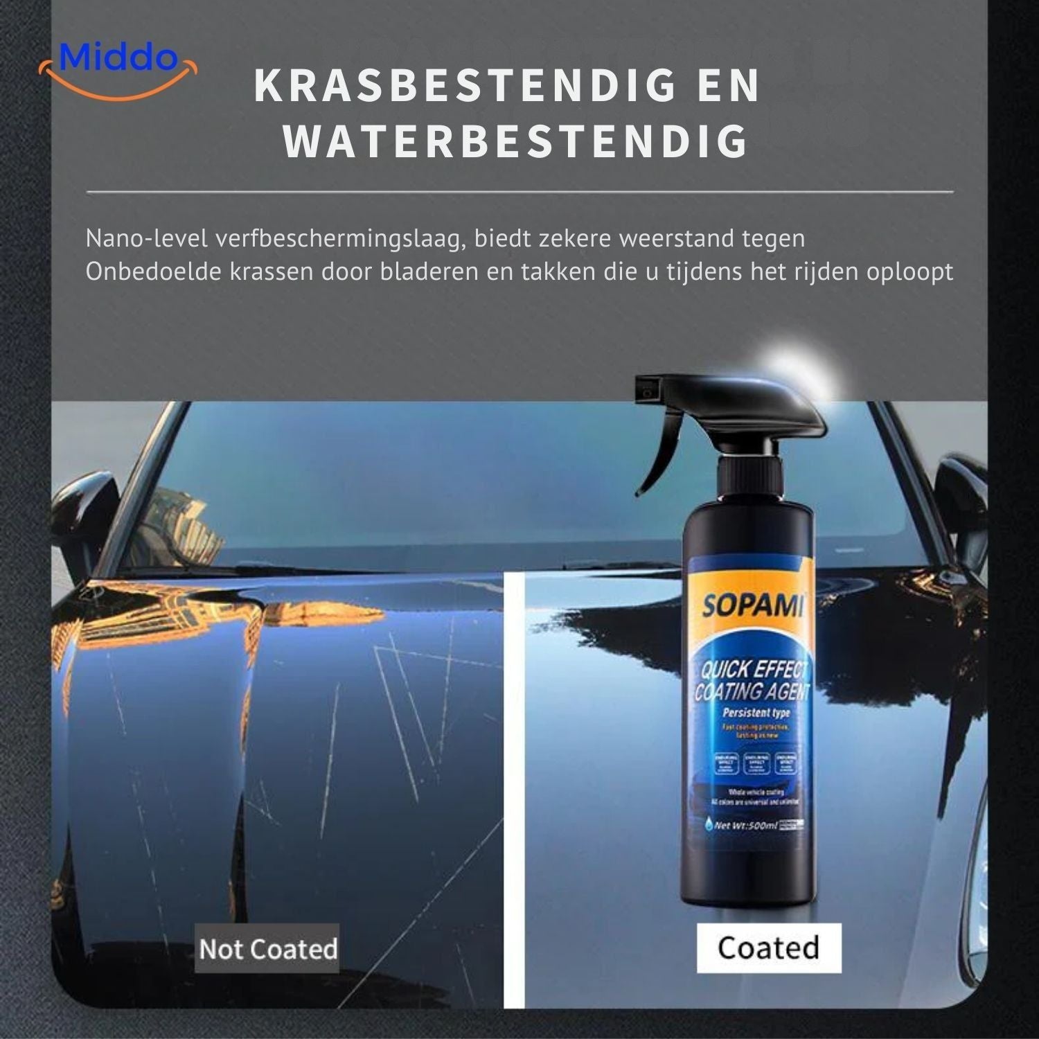 VisiShield Autocoating bescherming tegen ongunstige elementen