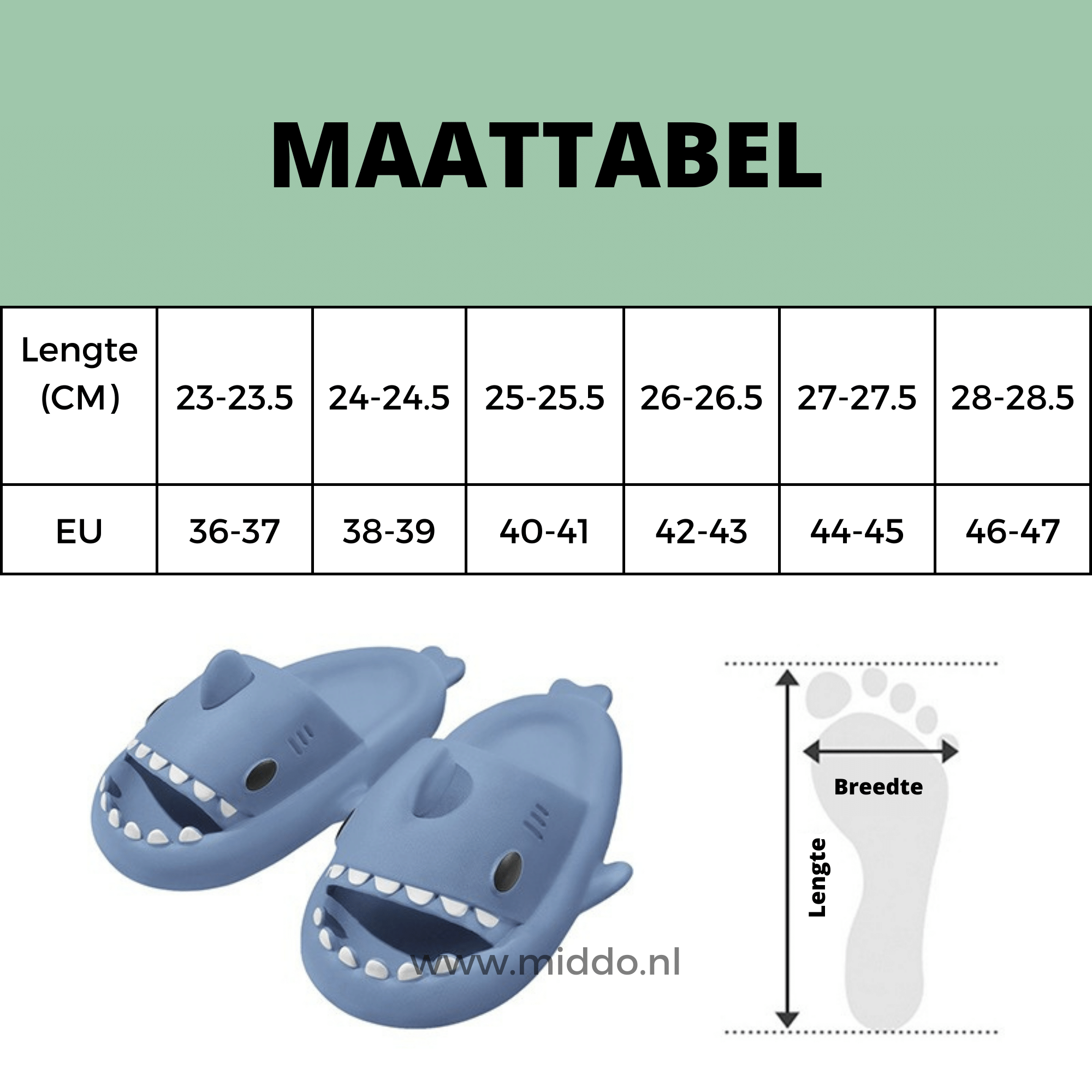 1+1 GRATIS Zomer Sharkies™ - Comfortabele en Stijlvolle Slippers voor de Zomer