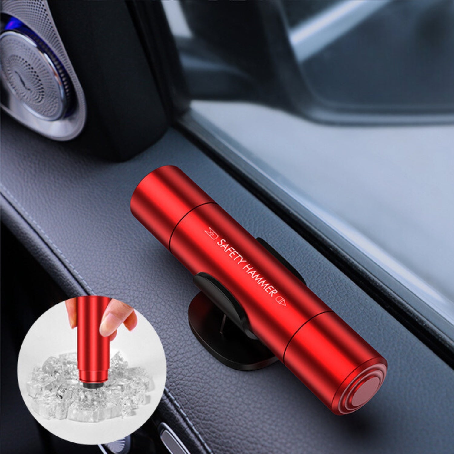 Safekey™ Compact En Handig Rood