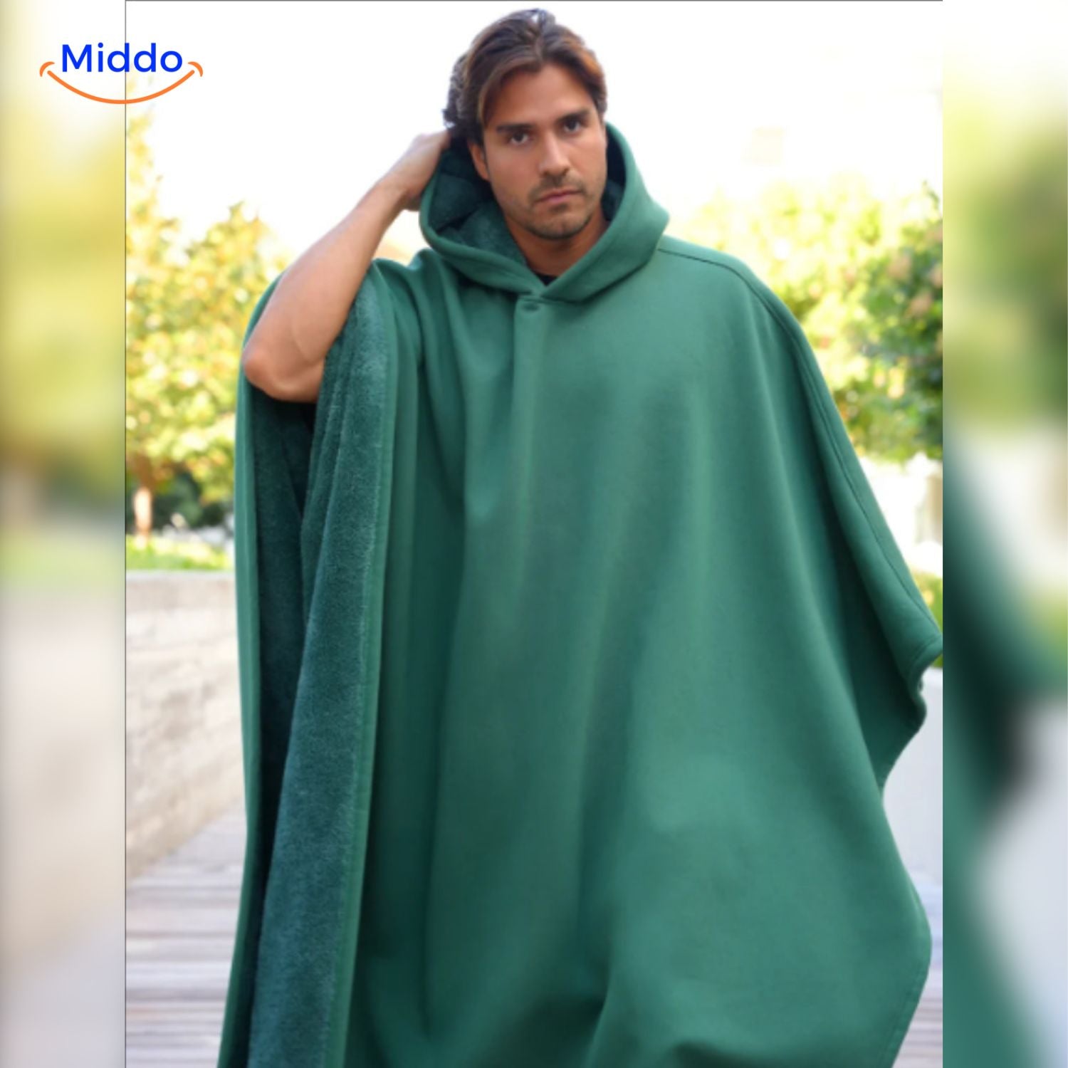 shadowhood cape klassieke zwart hooded elegante stijl middo.nl