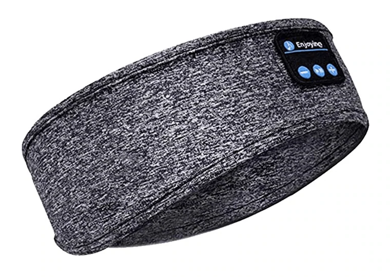 Sleepband grijs met Bluetooth bedieningselementen en wasbare stof
